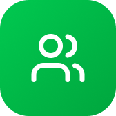 Icon groen people